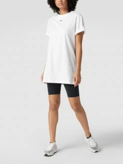 Nike Kurzärmeliges Sweatkleid Mit Logo-Stitching - Weiß