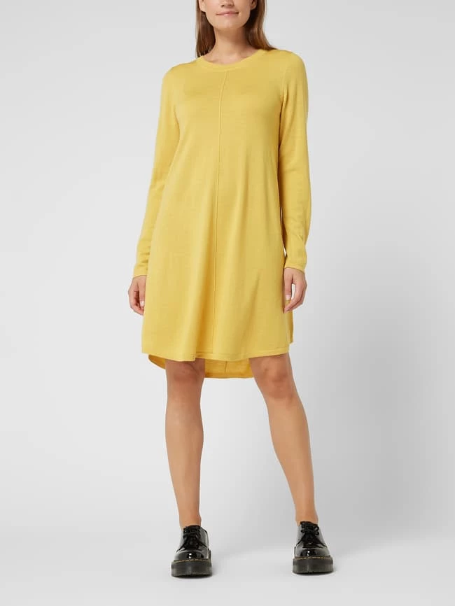 Repeat Strickkleid Aus Merinowolle - Gelb 1 Repeat Strickkleid Aus Merinowolle - Gelb