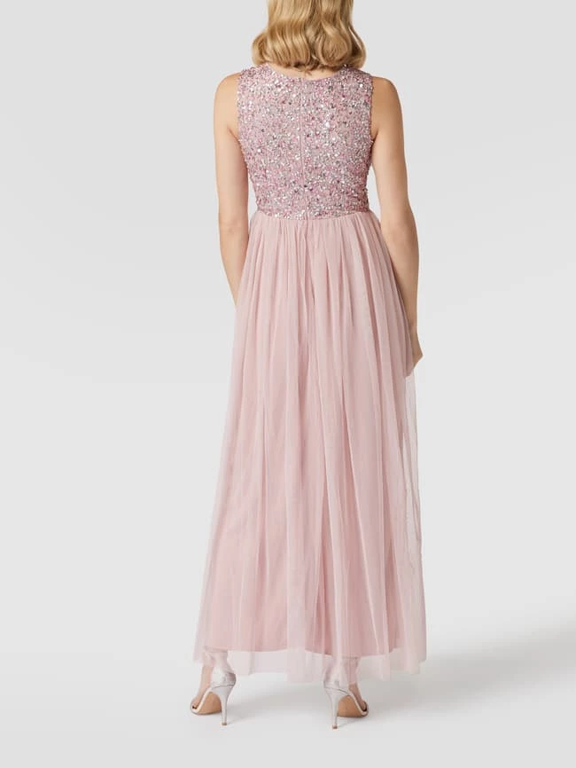 LACE & BEADS Abendkleid Mit Paillettenbesatz - Rosa 5 LACE & BEADS Abendkleid Mit Paillettenbesatz - Rosa – Bild 5