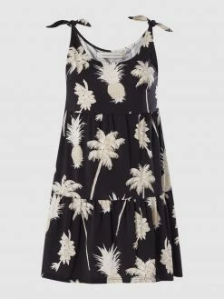 Alternative view of Banana Moon Strandkleid Aus Mikrofaser Modell 'Tobati Shellvoil' - Schwarz