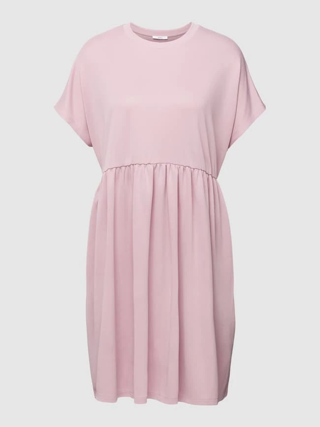 Jake*s Casual T-Shirt-Kleid Mit überschnittenen Ärmeln - Mauve 2 Jake*s Casual T-Shirt-Kleid Mit überschnittenen Ärmeln - Mauve – Bild 2