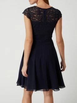 V.M. Cocktailkleid Aus Floraler Spitze Und Chiffon - Marineblau -Vila-shop 9t6kocpk68rlal1oaco58di774p42da794oj8khn8t7kkc23658j8haf65334cqd64skue1o6p94ck1g9go30p9jchi36chkc8ojidpk60sm8ob66gs3cor269ijcdj564p3ed8