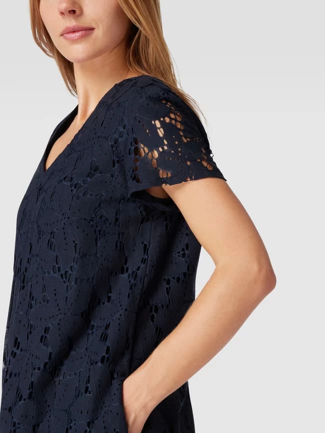 Betty Barclay Knielanges Kleid Mit Kellerfalte - Marineblau 3 Betty Barclay Knielanges Kleid Mit Kellerfalte - Marineblau – Bild 3