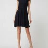 Jake*s Cocktail Cocktailkleid Aus Spitze Und Chiffon - Marineblau Meliert
