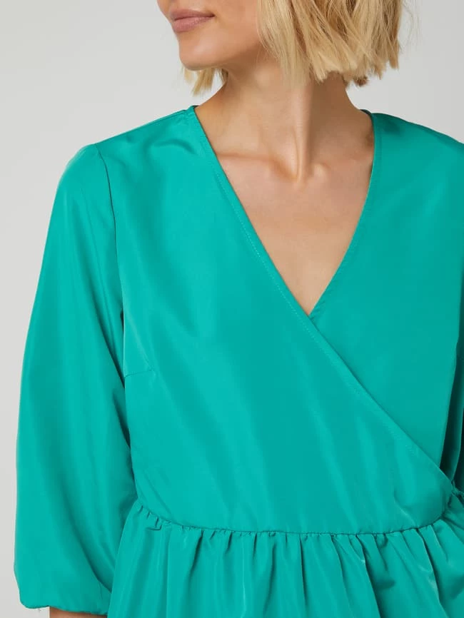 Pieces Wickelkleid Mit 3/4-Arm Modell 'Jylla' - Grün 3 Pieces Wickelkleid Mit 3/4-Arm Modell 'Jylla' - Grün – Bild 3