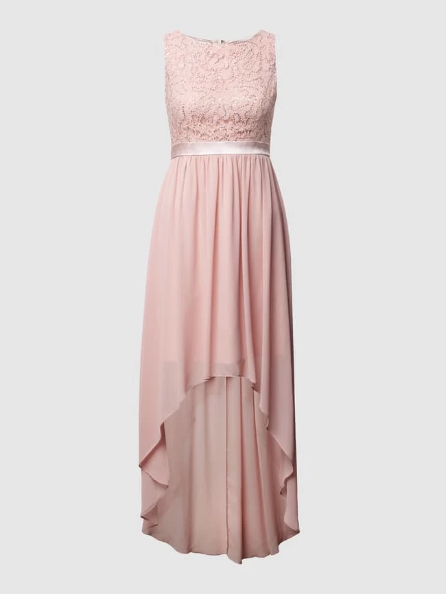 Jake*s Cocktail Cocktailkleid Aus Spitze Und Chiffon - Altrosa Meliert 2 Jake*s Cocktail Cocktailkleid Aus Spitze Und Chiffon - Altrosa Meliert – Bild 2