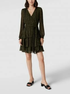 Lauren Ralph Lauren Knielanges Kleid Im Layering-Look - Olivgrün