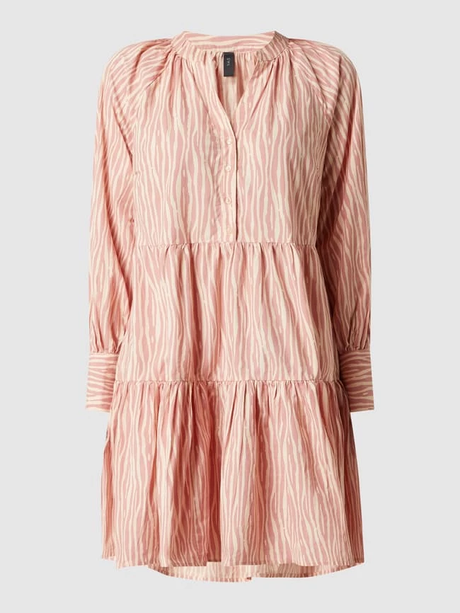 YAS Kleid Aus Bio-Baumwolle Modell 'Sufilla' - Rosé 2 YAS Kleid Aus Bio-Baumwolle Modell 'Sufilla' - Rosé – Bild 2