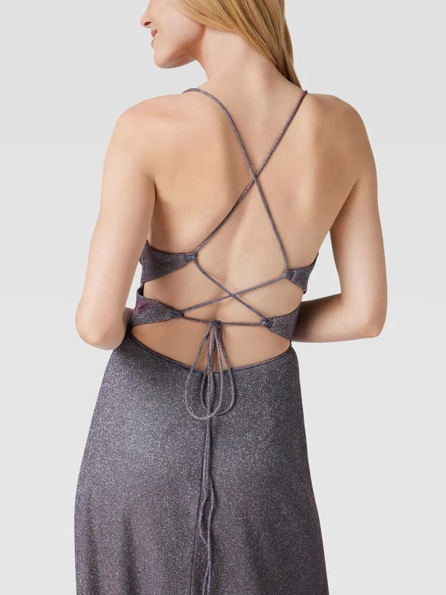 Luxuar Abendkleid In Schimmerndem Design - Blau 3 Luxuar Abendkleid In Schimmerndem Design - Blau – Bild 3