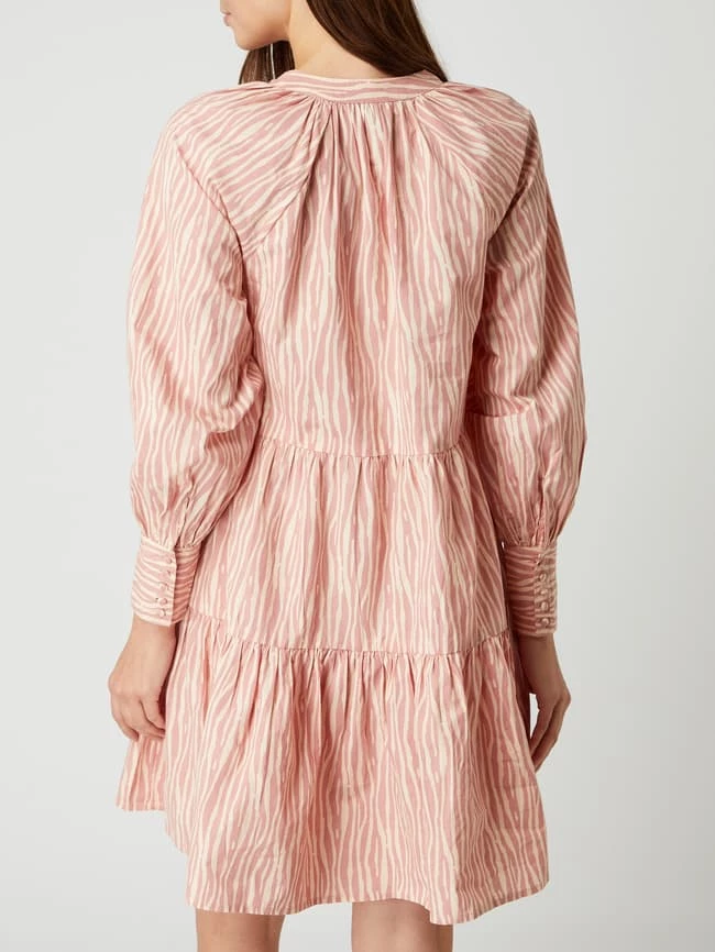 YAS Kleid Aus Bio-Baumwolle Modell 'Sufilla' - Rosé 5 YAS Kleid Aus Bio-Baumwolle Modell 'Sufilla' - Rosé – Bild 5