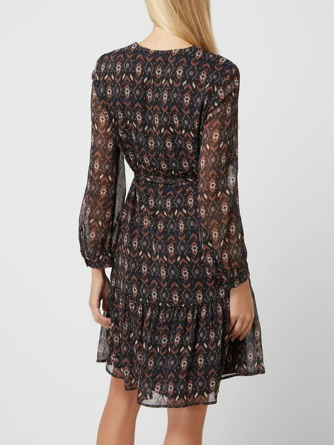 Oui Kleid Mit Effektgarn - Schwarz 5 Oui Kleid Mit Effektgarn - Schwarz – Bild 5