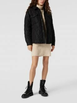 Pieces Minikleid In Strick-Optik Modell 'Ellen' - Beige