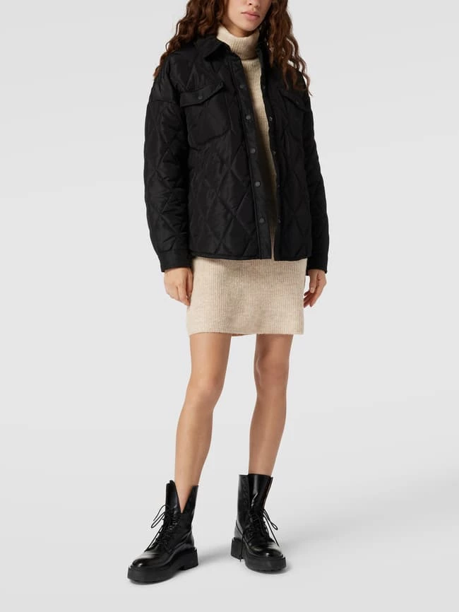 Pieces Minikleid In Strick-Optik Modell 'Ellen' - Beige 1 Pieces Minikleid In Strick-Optik Modell 'Ellen' - Beige