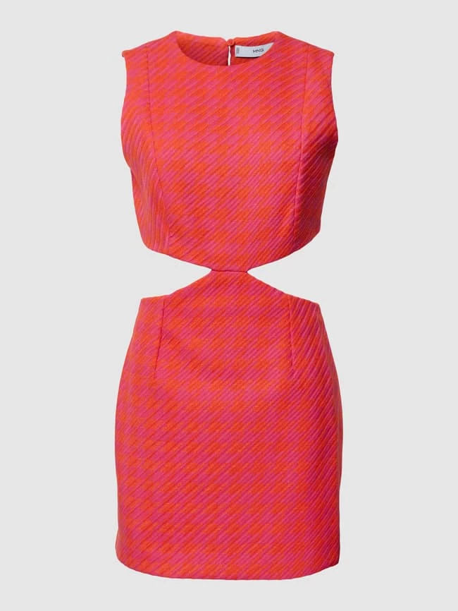 Mango Minikleid Mit Cut Out Modell 'SELENA' - Orange 2 Mango Minikleid Mit Cut Out Modell 'SELENA' - Orange – Bild 2