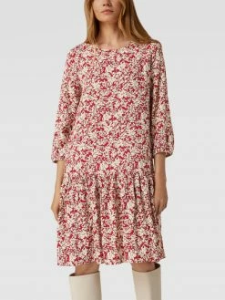 S.Oliver RED LABEL Blusenkleid Mit Allover-Muster Modell 'Flower' - Rot -Vila-shop ah558cq399346k9lakrlcjid88p50jppa184gdi6616lcji78oqkkli59l150gi3958l4j9pagpkei2b9p3jac9n6pij0pb264sm2ohkc8ojce1lcoq64oj36tijie32c4sj8dg