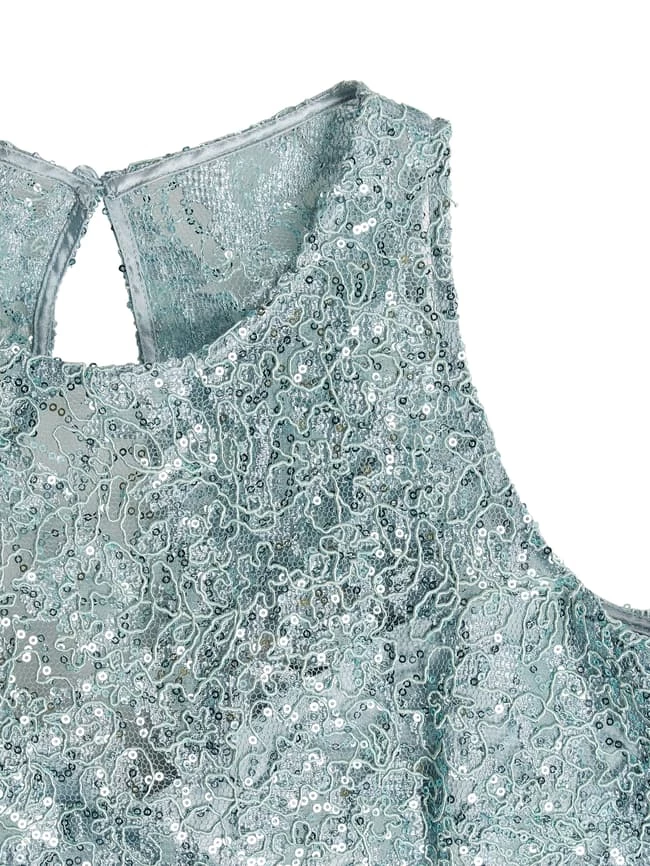 Jake*s Cocktail Abendkleid Mit Pailletten - Schilf 2 Jake*s Cocktail Abendkleid Mit Pailletten - Schilf – Bild 2