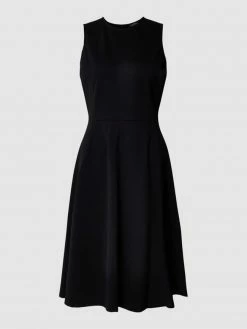 V.M. Cocktailkleid Mit Volants - Offwhite