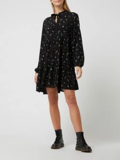 Tom Tailor Denim Kleid Aus Viskose - Schwarz